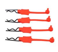 HUIOP 4Pcs Durable RC Car Shell Clips Pins for Easy Installation and Disassembly for Axial SCX10 and D90 (Red)