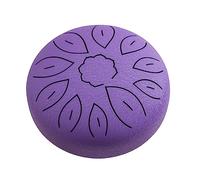 HUIOP 6-Inch Steel Tongue Drum 11 Notes Handpan Drum C Key with Drum Mallet Finger Picks Percussion Musical Instruments for Meditation Yoga,Handpan Drum