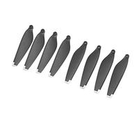 HUIOP 6030F Drone Propellers, For Mini 3 Pro Propellers, Flexible Strong Plastic Single 75x17mm Blades with Double Sided Stripes (Silver Tip)