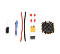 HUIOP 60A 4 in 1 RC Brushless ESC Anti Interference Quick Response Electric Speed Controller with High Integration and Simple Wiring for FPV Car Drone, Powerful BLHeli S Firmware,