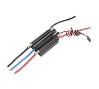 HUIOP 60A RC Boat Brushless ESC Electric Speed Controller Dual-Channel Drainage, Great Choice for Improving Performance, Adopts Metal, for RC Boat Fans, With Easy
