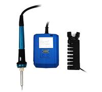 HUIOP 60W Professional Digital Display 300-450°C Adjustable Temperature Electric Welding Iron Lithium Tool Mini Soldering Station