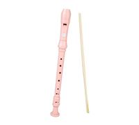 HUIOP 8-Hole Soprano Recorder Instrument High Pitched C-Tone Flute Soprano Recorder Clarinet with Cleaning Stick ABS Resin for Beginners Professionals G Fingering C Key Recorder Instrument