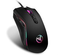 HUIOP A869 Wired Gaming Mouse 3200DPI 7 Buttons 7 Color LED Optical Computer Mouse Player Mice Gaming Mouse for Pro Gamer,A869 Wired Gaming Mouse