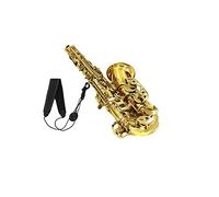 HUIOP Adjustable Saxophone Sax Neck Strap Leather Nylon Padded with Hook Clasp,Sax Strap,musical instrument strap