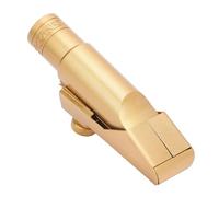 HUIOP Alto Saxophone Mouthpiece with Cap, Sturdy Brass Design for Exceptional Sound Projection, Beginners, Students