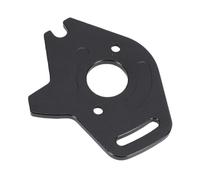 HUIOP Aluminum Alloy Motor Mount Plate Replacement for TRAXXAS BL-2S SLASH 4X4 1/10 Model Car RC Truck Brushless Motor Plate Black, with Optimized Heat Dissipation and Improved Power