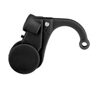 HUIOP Anti Sleep Reminder Lightweight Car Alarm Device for Drivers, Durable ABS Construction Hanging On Right Ear for Safe Driving (Black)