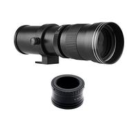 HUIOP Camera MF Super Telephoto Zoom Lens F/8.3-16 420-800mm T2 Mount with M-mount Adapter Ring 1/4 Thread Replacement for M M2 M3 M5 M6 Mark II M10 M50 M100 M200 Cameras