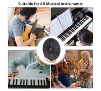 HUIOP Circle of Fifths Wheel Melody Tool with Stand Holder Storage Bag Chord Wheel Aluminum Alloy Fifth Degree Circle for Beginners Musicians Music Theory Learning Tool