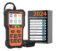 HUIOP Code Reader,V521 Universal OBDII Scanner Professional Car Code Reader Data Print OBDII/EOBD/CAN Scan Tool Mode 6/8 for All OBDII Vehicles After 1996