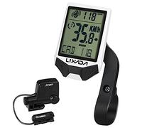 HUIOP Cycling Wireless Computer Bike Computer Cadence Multifunctional Rainproof Cycling Computer with Backlight LCD,Cycling Speedometer