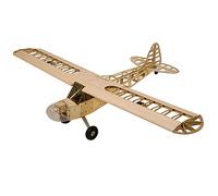 HUIOP Dance Hobby S0801 Wood Raft RC Plane 1.2M Piper Cub J-3 Remote Control Kit DIY Version Flying,Wooden Airplane Model