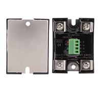 HUIOP DC AC Solid State Relay Module, Dual Channel AC Solid State Relay Module with Dual Channel DC Control, High Strength Screws, Brass Contacts, 24-480VAC, Resistant Desi (40A(BERM-SK40DA))