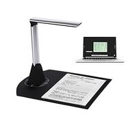 HUIOP Document Camera,BK34 Document Camera Scanner 5 Mega-Pixel HD Camera A4 Capture Size with LED Light Teaching Software