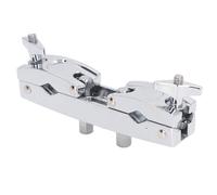 HUIOP Drum Multi Clamp, Adjustable Mount Holder Percussion Accessories, Erosion Resistant Alloy, Strong and Reliable, Ideal For Expanding Drum Kit, Reinforced Clamp and T, 162 X 110