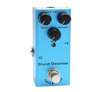 HUIOP EF-03 Electric Guitar Effect Pedal Portable Guitar Effector Mini Single Electric Guitar Effect Pedal with True Bypass - Crunch Distortion (Blue),Guitar Pedal