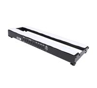 HUIOP Electric Guitar Pedal Board 8 DC 1 USB Outputs Adhesive Hookside Tape Power Supply Integrated Noise Reduction Portable Design for Bass Guitar Effects Pedal (UK Plug)