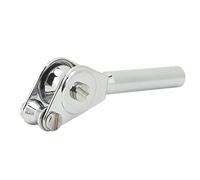 HUIOP Fishing Roller Guide Durable Aluminium Alloy Double Pulley for Fishing Tackle Supplies Suitable for Anchor and Boat Rods (5mm)