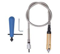 HUIOP Flex Shaft Extension Chuck Adapter, Advanced Handle, High Joint, for Electric Drill Grinder Tool, with Flexible Design, for Polishing, Engraving, Cutting,
