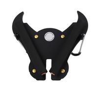 HUIOP Folding Saxophone Stand with Adjustable Backrest, Suitable for Alto Saxophones. ABS and Stainless Steel Material, Stable Support for Your Saxophone Many years. Soft Padded