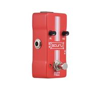 HUIOP Guitar Fuzz Effects Pedal VOL/FUZZ Versatile Sound DC 9V 6.35mm Input/Output Interface Mini Electric Guitar Fuzz Effector with True Bypass