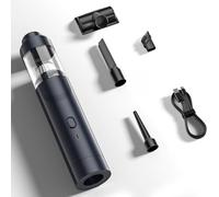 HUIOP Handheld Cordless Vacuum Er Air Blower 5000PA High Power Dust Buster Multifunctional Imflator Pump Support Inflation/Suction/Blowing/Vacuum for Home Office Car Ing (Blue