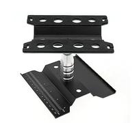 HUIOP Heightening Work Stand Assembly Platform 360 Degree Rotate Repair Station Replacement for TRAX44 Axial SCX10 HSP1/8 1/10 Remote Control Scale Cars Trucks,1/8 1/10 Scale Car Heightening Work Stan