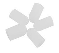 HUIOP HUIOP 5pcs Silicone Finger Protector Thumbs Cover Fingertip Gloves for Heat Cooking B, Pull on and Off Easily, Fit Various Occasions, Protect from Hot Pot and Pan Hands