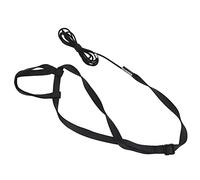 HUIOP HUIOP BITE RESISTANT AND LIGHT, Adjustable Flying Rope, Nylon Webbing Leash with Elastic Rope, for Walking Birds AND Attending Parties (L)