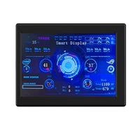 HUIOP IPS Monitor Display 3.5 Inch IPS Monitor Display Computers CPU Monitor GPU Sub-Screen Socket ABS Housing DIY Theme Edition Free Software Upgrade