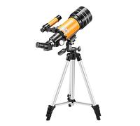HUIOP Large Aperture 15X-150X 70mm Astronomical Refraction Monocular Telescope with Tripod Eyepiece Dustproof Teleconverter Finder Scope for Bird Watching