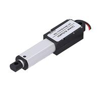 HUIOP Linear Actuator with Geared Motor, Noise Elimination 30mm Stroke Mini Electric Linear Actuator for, Industrial, Agricultural Machinery and More with of Use and Sturdy (Stroke 30mm-8mm/s-70N)