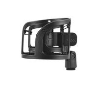 HUIOP Microphone Shock Mount Mic Stand Recording Studio Live Broadcast Universal Capacitor Microphone Round Tube Capacitor Microphone USB Mic Shock-absorbing Stand 5/8 Interface Configuration 3/8