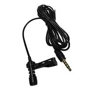 HUIOP Mini Clip Microphone Clipper Condenser Microphone Mic for Karaoke Recording New Interviews Teaching Speech,Microphone Clipper,Micro Tie