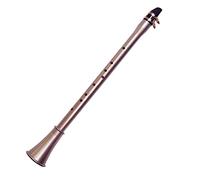 HUIOP Mini Portable Saxophone, ABS Material, F, E, Eb, D, C, Bb Saxophone, Compact Woodwind Instrument, With Carrying Bag