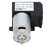 HUIOP Mini Vacuum Pump, Low Noise Industrial Accessory, DC Drive Mode Portable Pump for Pipeline Use, Vacuum, DC, Mini (DC12V)