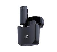 HUIOP Mini Wireless Microphone for Mobile Phone 360° Omnidirectional Lapel Mic Noise Reduction Compatible with Type-C Android Smartphone Tablet for YouTube Facebook Live Streaming Video Recording,lape