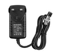 HUIOP Mixing Console Mixer Power Supply AC Adapter 15V 230mA Universal 4-Pin Round Connector for 16 Channels or below Mixing Consoles Replacement Accessories 100-240V Input UK Plug,power mixer