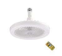 HUIOP Modern Aromatherapy Fan Light,Modern Aromatherapy Fan Light E27 Hanging Light with Fan for Bedroom Living Room with Remote Control Adjustable Color Temperature Dimmable Night Light 3-speed Wind