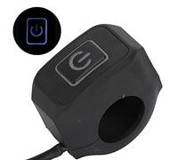 HUIOP Motorbike Light Switch, Wide Application Ranges, ABS and Metal Material, Direct Replacement for Installation, No Complicated Tools Required, Convenient for Using, Item Type: (White)