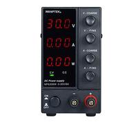 HUIOP NPS306W 0-30V 0-6A Switching DC Power ply 3 Digits Display LED High Adjustable Power ply AC 115V/230V 50/60Hz Vole & t Regulated Dual Output