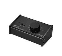 HUIOP Passive Monitor Controller, 6-Channel, Minimalist Style with XLR & 3.5mm Connectivity, Supports Attenuation Control & Mute Function