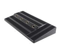 HUIOP Pedal Set, RPB-1BK Large Size Guitar Effects Pedal in Strong PE Plastic with Adhesive Tape Guitar Pedals Accessories, Guitar Pedal