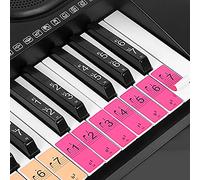 HUIOP Piano Keyboard Keys Stickers for Beginners for 88/61/54 Keys Piano,piano keys stickers,piano stickers