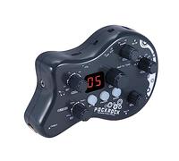 HUIOP PockRock Portable Guitar Multi-effects Processor - 15 Effect Types, 40 Drum Rhythms, Tuning Function with Power Adapter