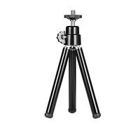 HUIOP Portable Mini Webcam Tripod for Smartphone Lightweight Flexible Web Camera Desktop Support Stand Phone Holder Table Stand,Tripod