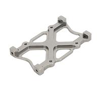 HUIOP RC Battery Box Fixing Plate Durable Aluminum Alloy Beam Connecting Plate for SCX10 1/10 RC Car Model 70 X 42 X 8mm