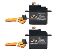 HUIOP RC Mini Digital Servo, Precise Gear Combination for Quick Response and High Torsion Output, Stylish Design Water Proof Servo, Upgrade Choice for 1/16 1/14 RC Cars