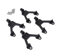 HUIOP RC Shock Damper Bracket Adjustable 4Pcs Lightweight Aluminum Alloy Shock Mount for RC Crawler Car